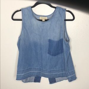 NWOT Anthropologie denim shirt